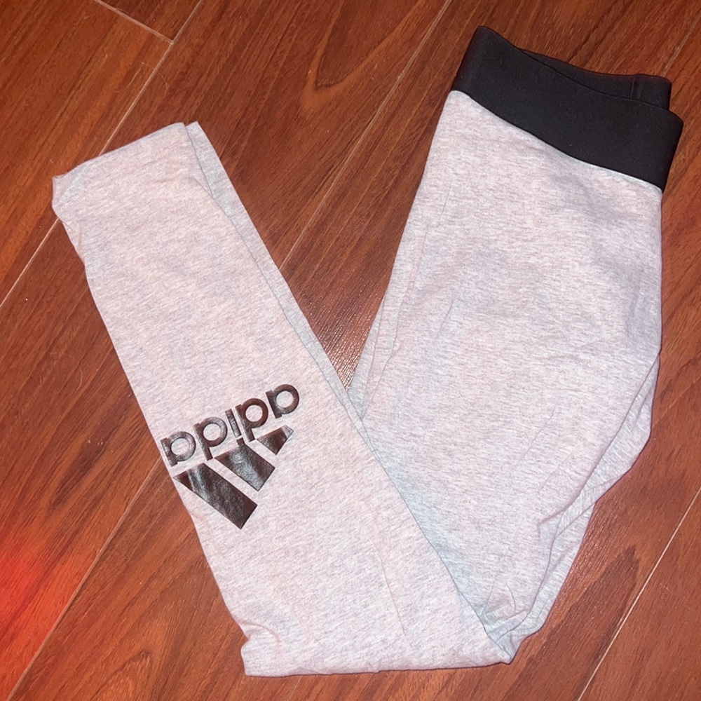 Adidas womens xs gray leggings